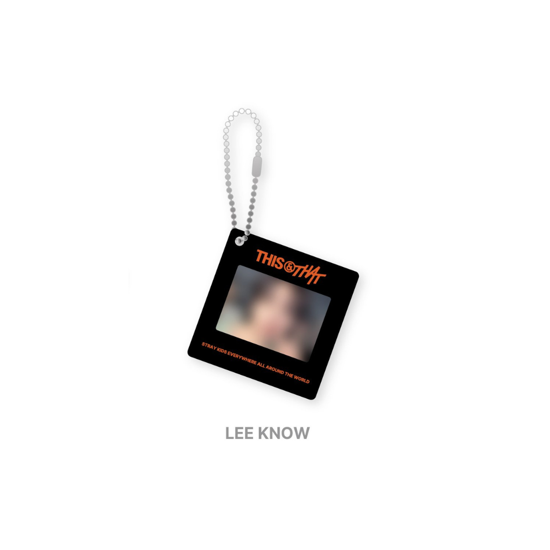 (PRE-ORDER) STRAY KIDS - PHOTO KEYRING - THIS & THAT MD (8 VERSIONS)