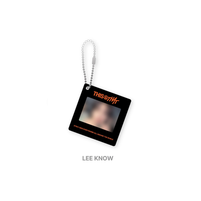 (PRE-ORDER) STRAY KIDS - PHOTO KEYRING - THIS & THAT MD (8 VERSIONS)