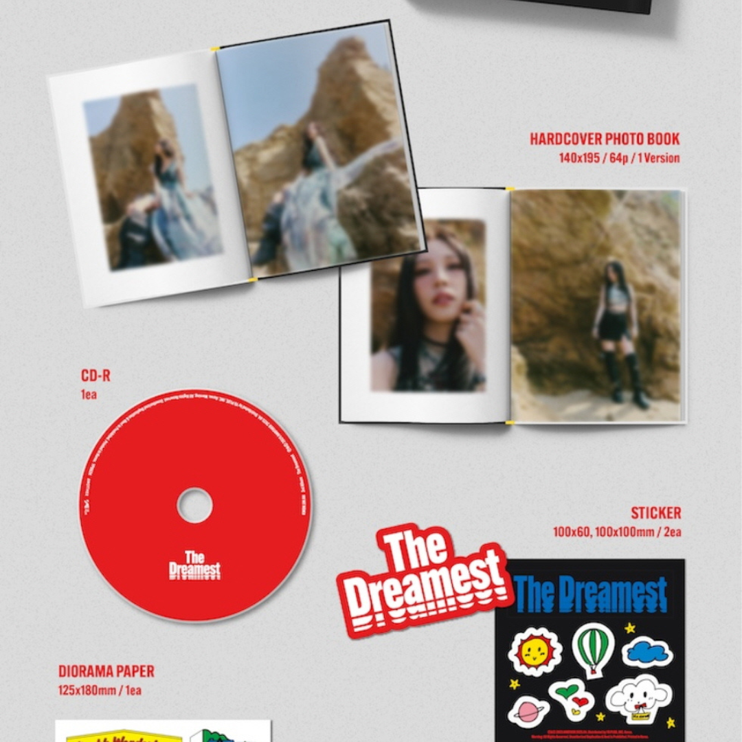KWON JIN AH - 3RD ALBUM [THE DREAMEST] - LightUpK