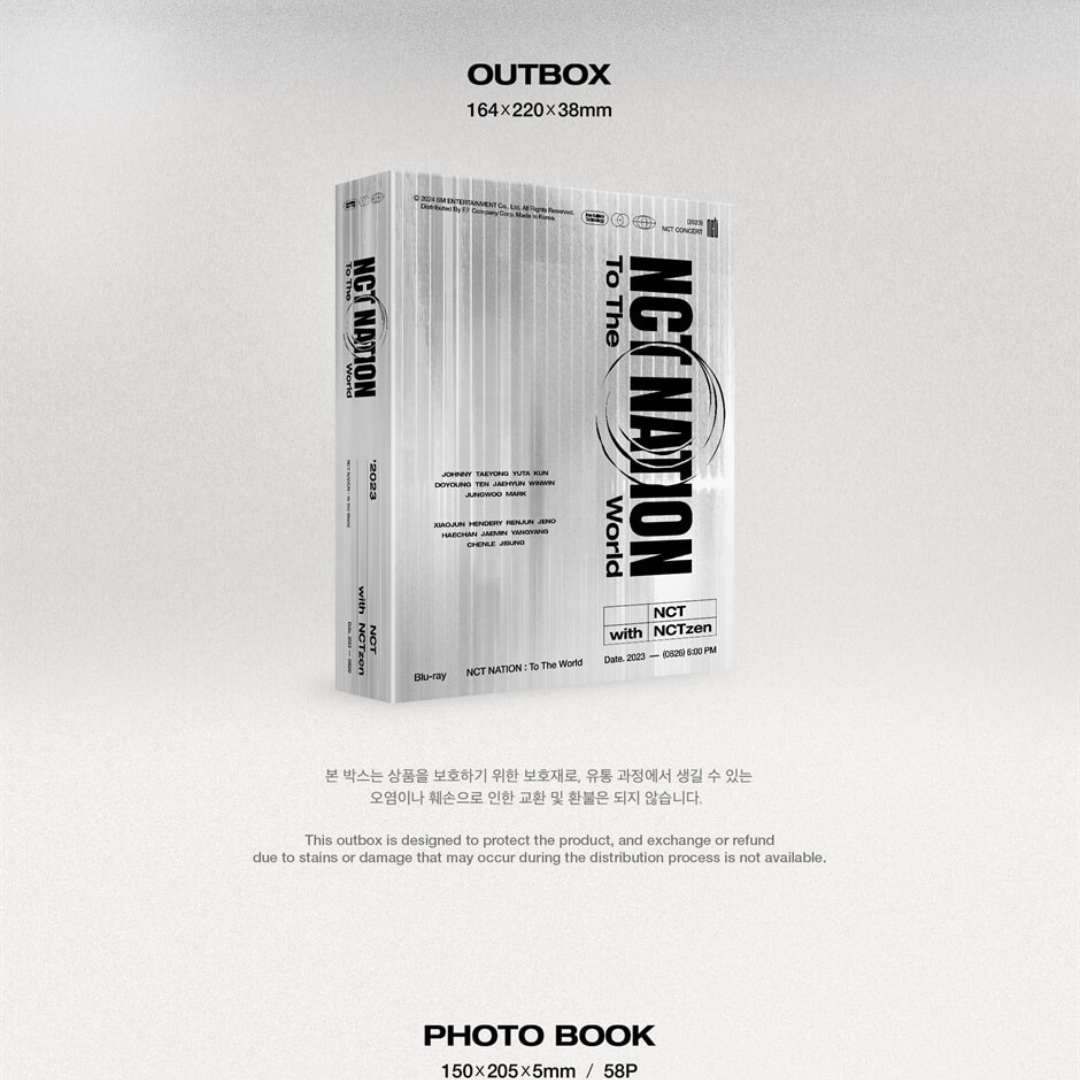 (PRE-ORDER) NCT - 2023 NCT CONCERT [NCT NATION : TO THE WORLD IN INCHEON BLU-RAY]