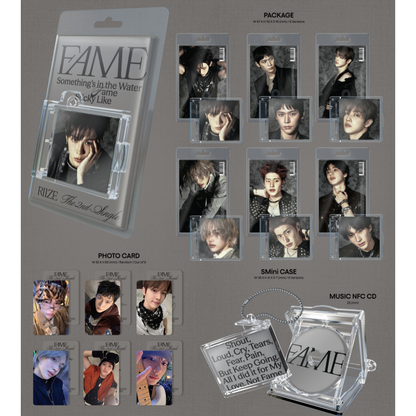 RIIZE - 2ND SINGLE [FAME] (SMINI VER.) (6 VERSIONS)