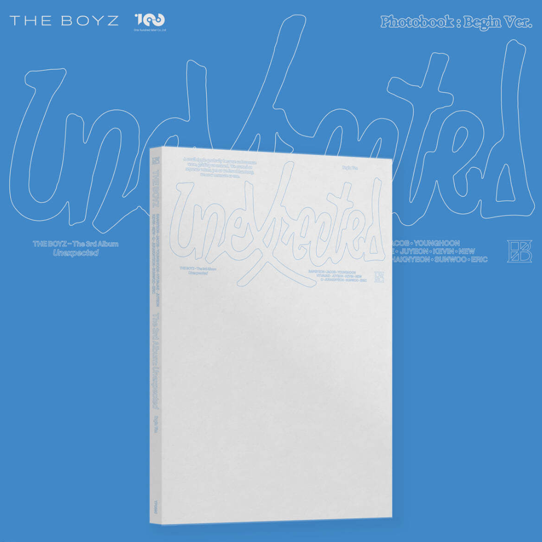 THE BOYZ - THE 3RD ALBUM [UNEXPECTED] (PHOTOBOOK VER.) (3 VERSIONS) - LightUpK