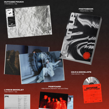(PRE-ORDER) KEYVITUP - 1ST EP ALBUM [KEYVITUP] (2 VERSIONS) RANDOM - LightUpK