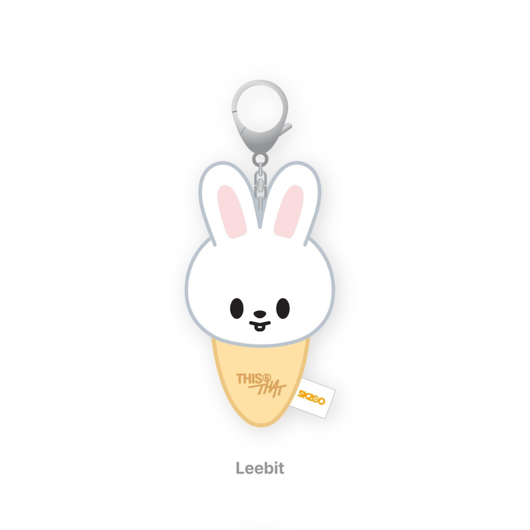 (PRE-ORDER) STRAY KIDS - PLUSH KEYRING ICECREAM VER. - THIS & THAT MD (9 VERSIONS)