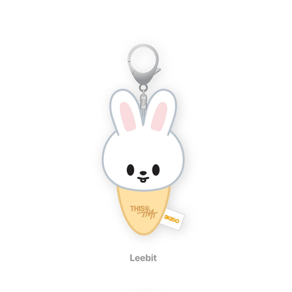 (PRE-ORDER) STRAY KIDS - PLUSH KEYRING ICECREAM VER. - THIS & THAT MD (9 VERSIONS)