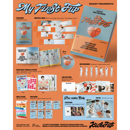 KICKFLIP - 3RD MINI ALBUM [MY FIRST FLIP] (3 VERSIONS) - LightUpK