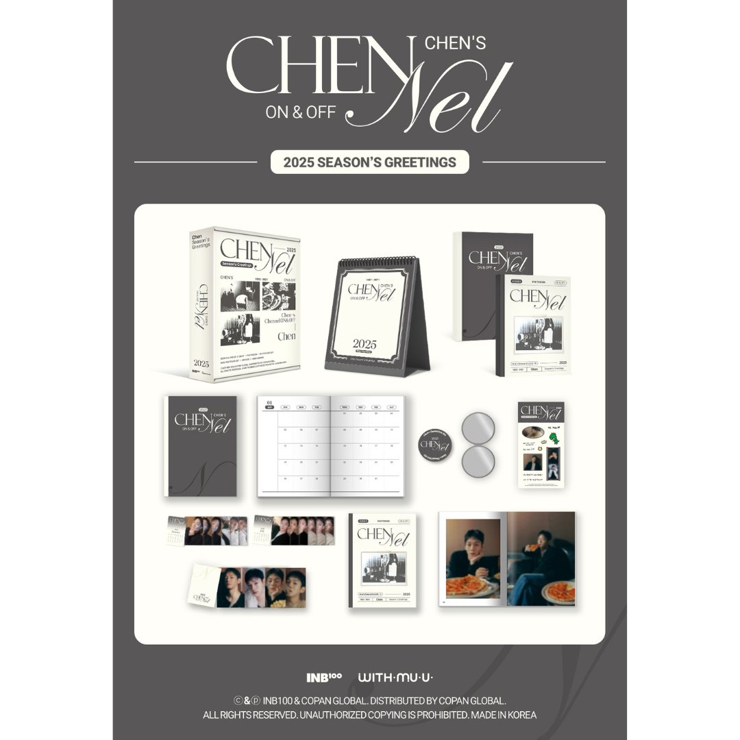 CHEN - 2025 SEASON'S GREETINGS [CHEN'S CHENNEL ON & OFF] - LightUpK