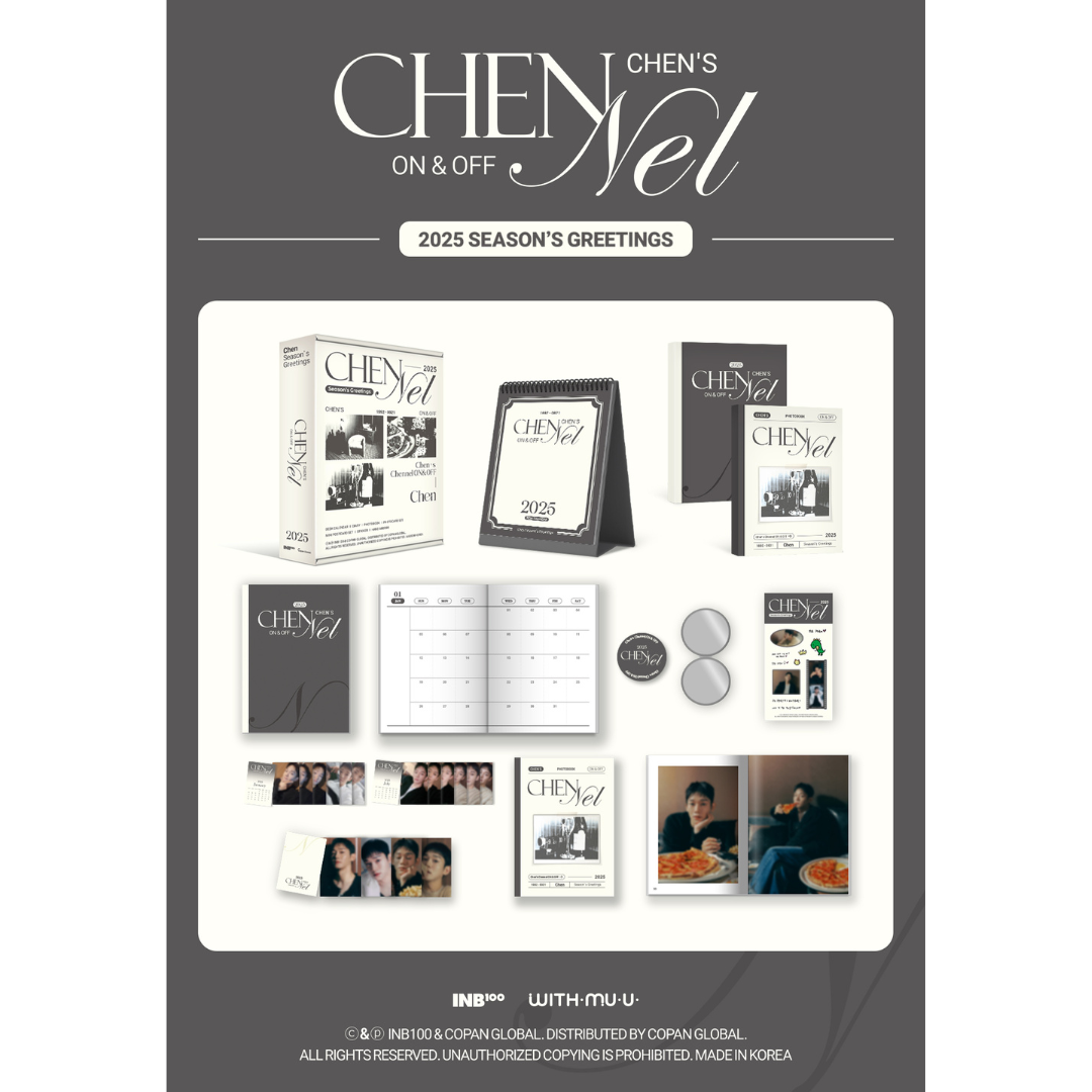 (PRE-ORDER) CHEN - 2025 SEASON'S GREETINGS [CHEN'S CHENNEL ON & OFF]