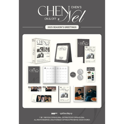 CHEN - 2025 SEASON'S GREETINGS [CHEN'S CHENNEL ON & OFF]