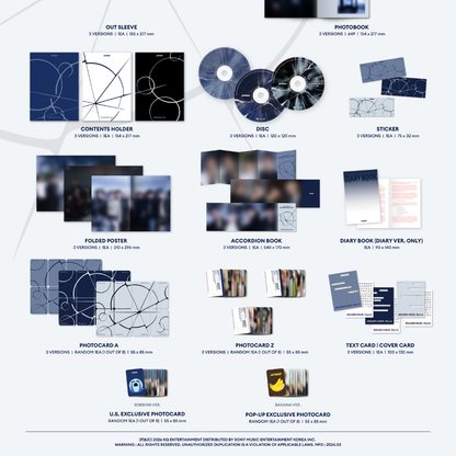 (PRE-ORDER) [HELLO82] [POP-UP EXCLUSIVE] ATEEZ - GOLDEN HOUR : PART.4 (3 VERSIONS)