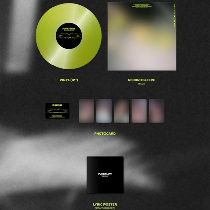 (PRE-ORDER) LE SSERAFIM - 2ND STUDIO ALBUM [PUREFLOW PT.1] VINYL (2 VERSIONS) RANDOM - LightUpK