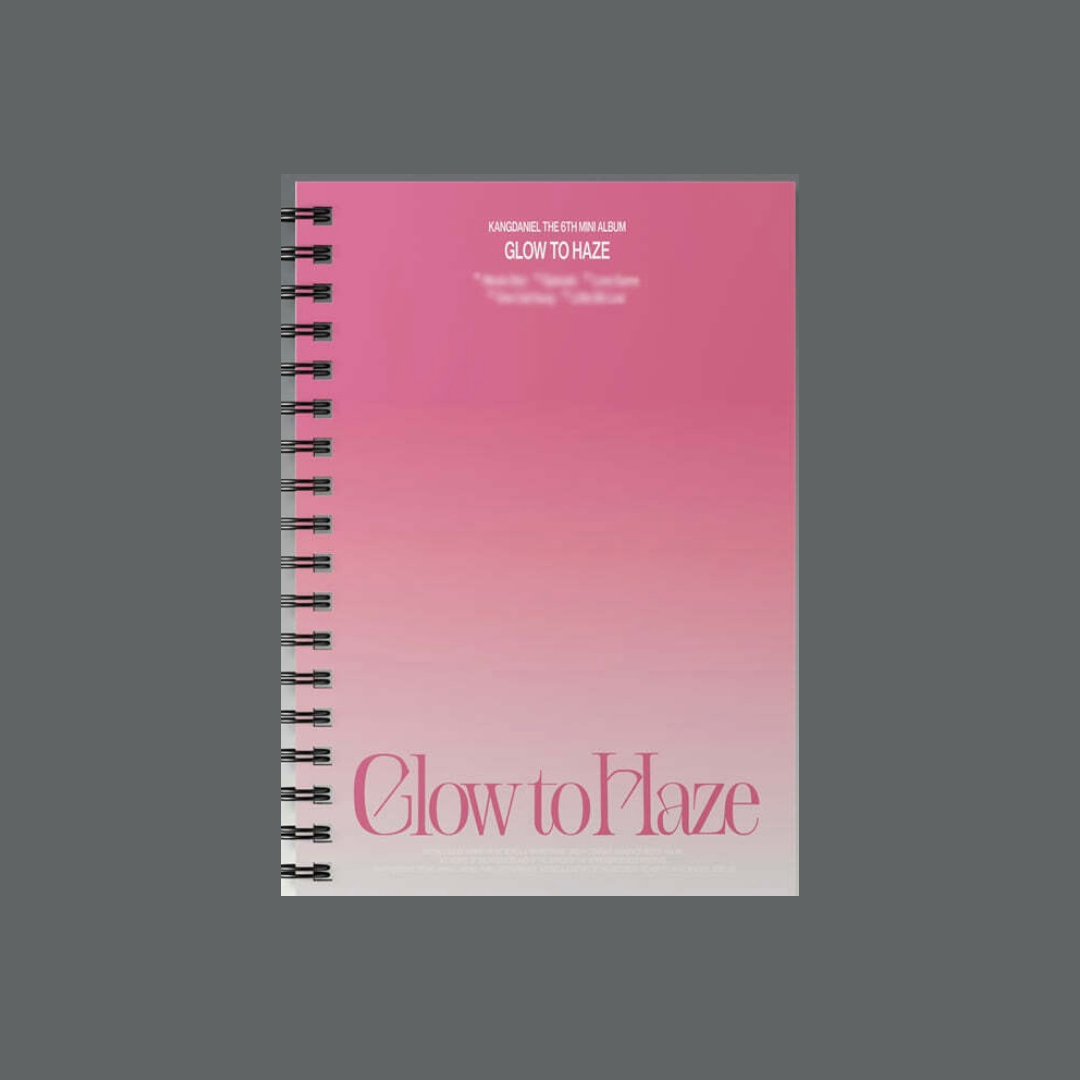 KANG DANIEL - 6TH MINI ALBUM [GLOW TO HAZE] [PHOTO BOOK VER.] (2 VERSIONS) - LightUpK