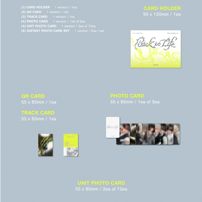 (PRE-ORDER) &TEAM - KR 1ST MINI ALBUM [BACK TO LIFE] PHOTOCARD BOX (WEVERSE ALBUMS VER.) - LightUpK
