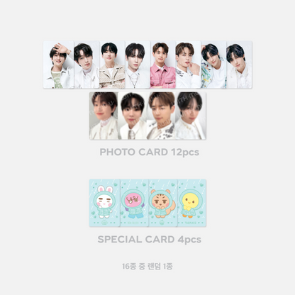 SHINEE - 12 FORTUNE SCRATCH SET / 2025 SHINEE WORLD VII [ESSAY] OFFICIAL MD - LightUpK