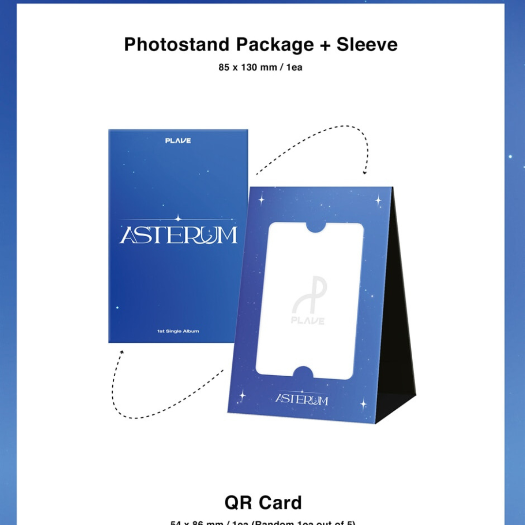 PLAVE - 1st Single Album [ASTERUM] (POCAALBUM) - LightUpK