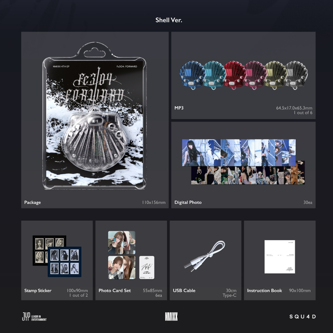 NMIXX - FE3O4: FORWARD (SHELL VER.) RANDOM - LightUpK