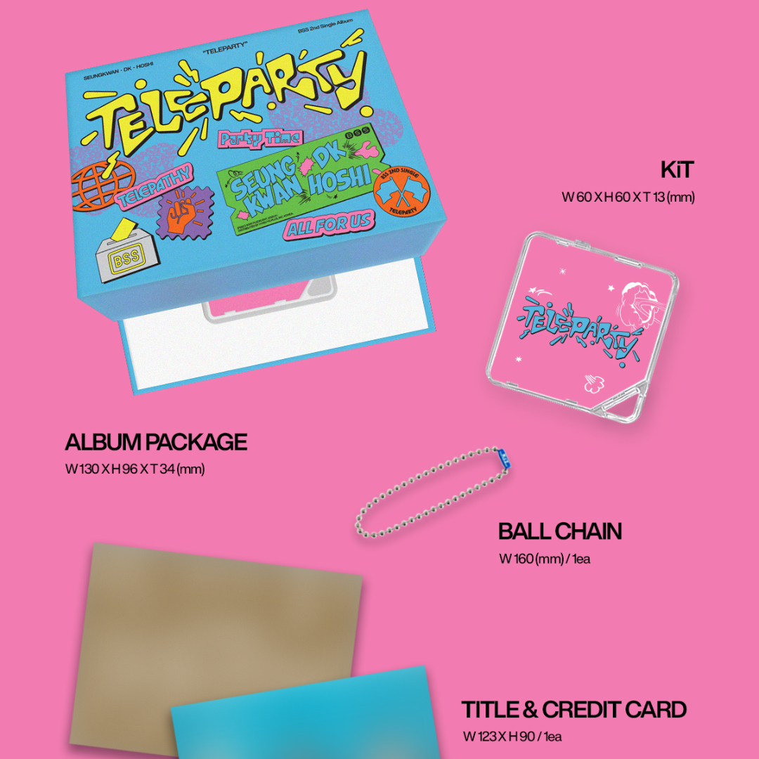 (PRE-ORDER) BSS (SEVENTEEN) - 2ND SINGLE ALBUM [TELEPARTY] (KIT VER.)