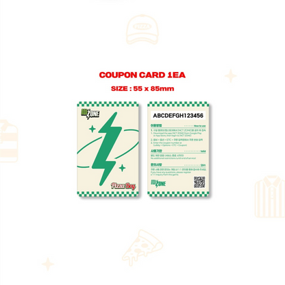NCT ZONE COUPON CARD [PIZZA BOY VER.] - LightUpK