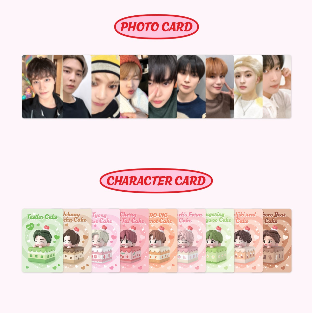 NCT 127 - CCOMAZ VALENTINE'S CAKE (8 VERSIONS)