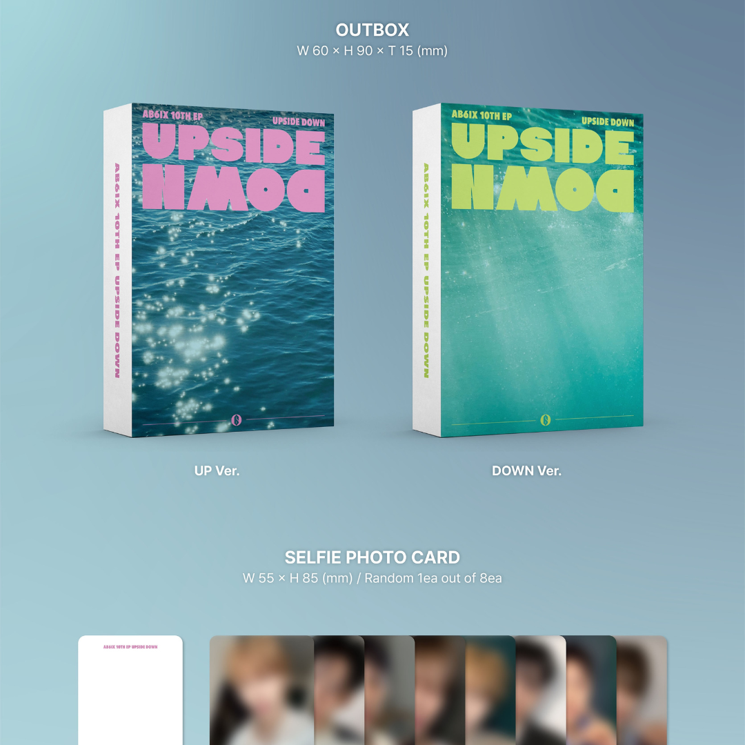 (PRE-ORDER) AB6IX - 10TH EP [UPSIDE DOWN] [KIWEE ALBUM] (2 VERSIONS) RANDOM - LightUpK