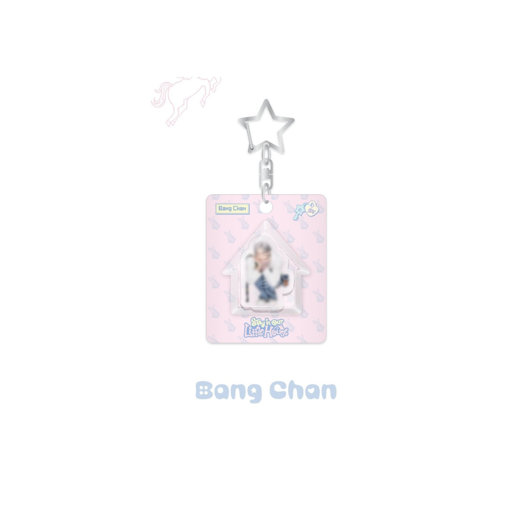 (PRE-ORDER) STRAY KIDS - MINI BLOCK KEYRING - STAY IN OUR LITTLE HOUSE (8 VERSIONS) - LightUpK
