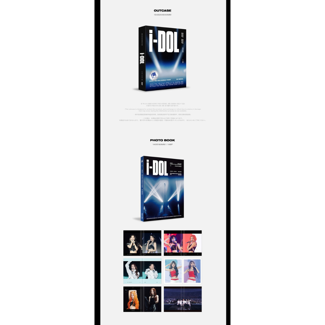 (G)I-DLE - 2024 (G)I-DLE WORLD TOUR [IDOL] IN SEOUL DVD - LightUpK