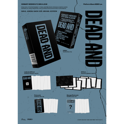 (PRE-ORDER) XDINARY HEROES - 8TH MINI ALBUM [DEAD AND] PLATFORM ALBUM NEMO VER. - LightUpK
