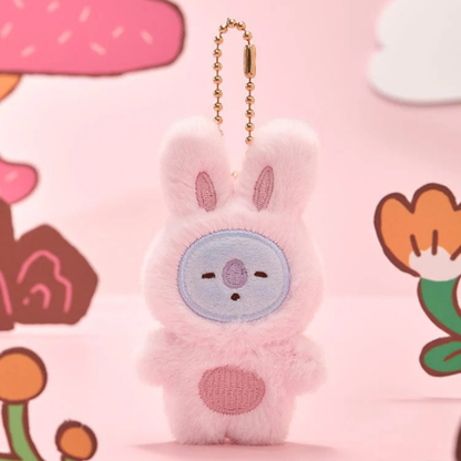 BT21 FLAT PLUSH KEYRING K-TOKKI (7 VERSIONS) (Copy) - LightUpK
