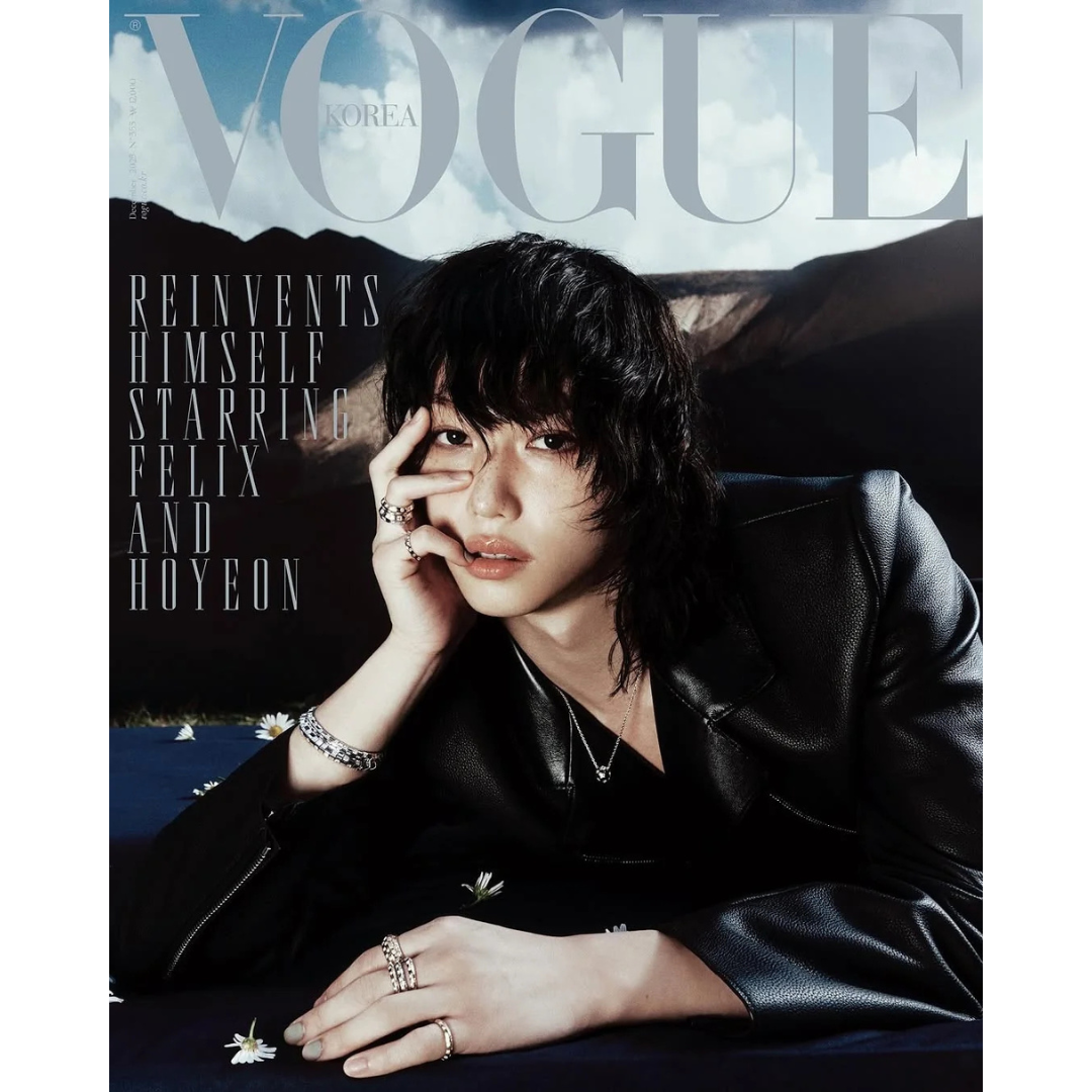 VOGUE 2025.12 SPECIAL (COVER : STRAY KIDS FELIX) (3 VERSIONS) - LightUpK