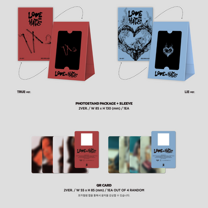 H1-KEY - 3E MINI ALBUM [AMOUR OU HAINE] (POCA) (2 VERSIONS)