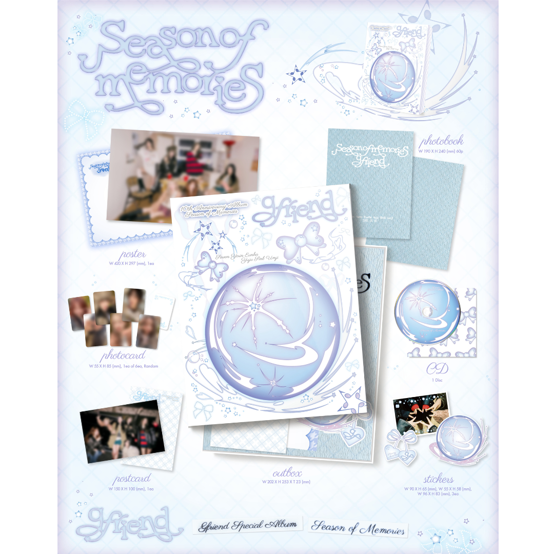 GFRIEND - SPECIAL ALBUM [SEASON OF MEMORIES] - LightUpK