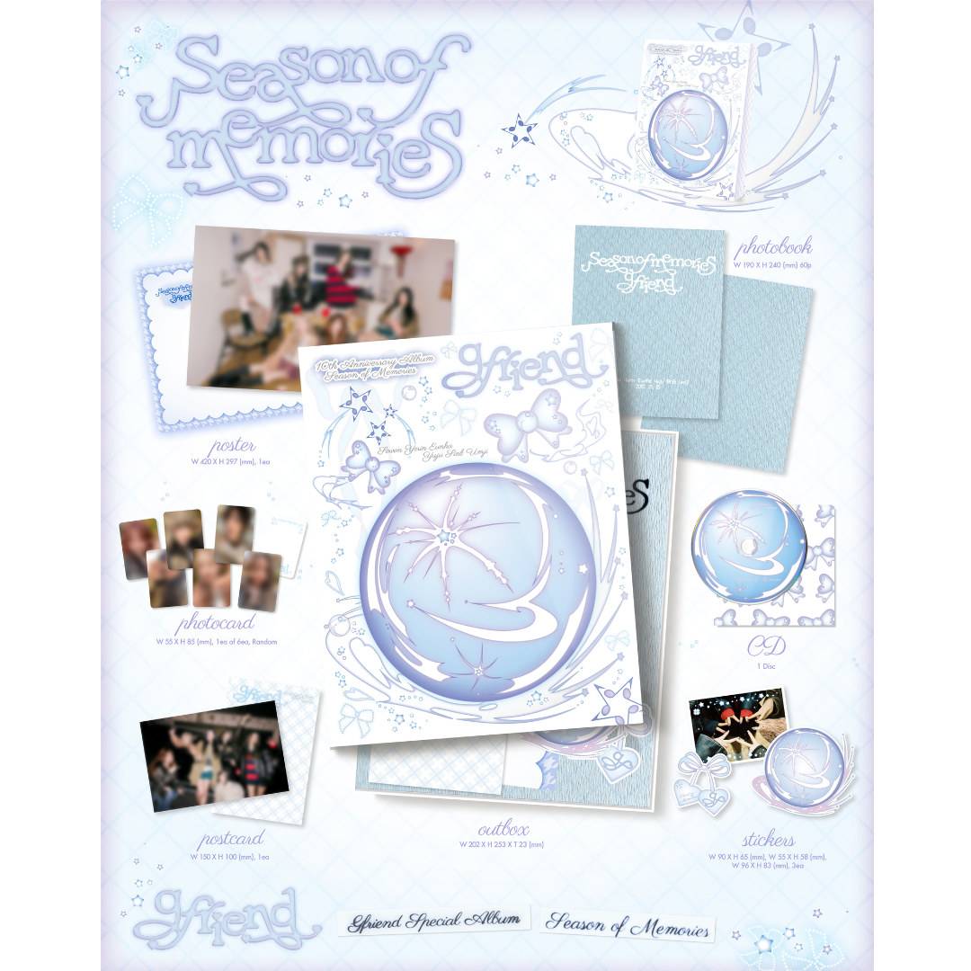 (PRE-ORDER) GFRIEND - SPECIAL ALBUM [SEASON OF MEMORIES]