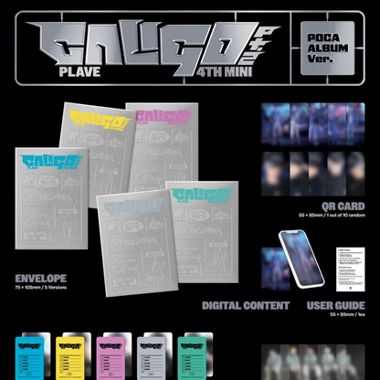 (PRE-ORDER) PLAVE - 4TH MINI ALBUM [CALIGO PT.2] POCAALBUM VER. (5 VERSIONS) RANDOM - LightUpK