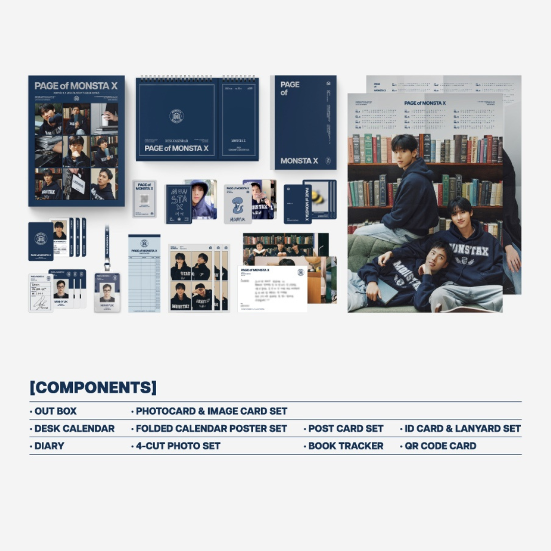 (PRE-ORDER) MONSTA X - 2025 SEASON'S GREETINGS [PAGE OF MONSTA X]