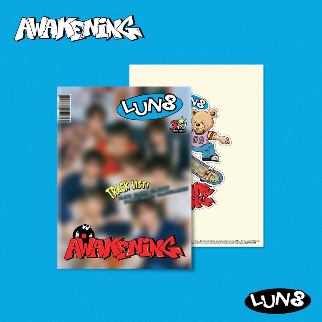 LUN8 - 3RD MINI ALBUM [AWAKENING] (2 VERSIONS)