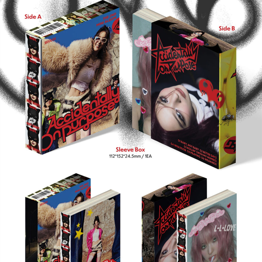 SEULGI - 2ND MINI ALBUM [ACCIDENTALLY ON PURPOSE] (MINI PHOTO BOOK VER.) - LightUpK
