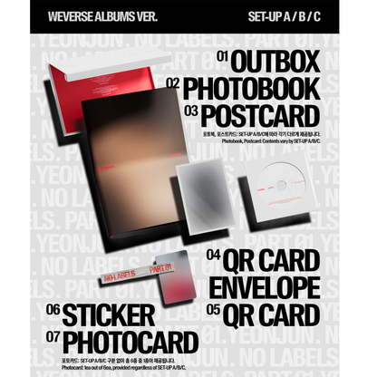 YEONJUN - NO LABELS: PART 01 (WEVERSE ALBUMS VER.) RANDOM