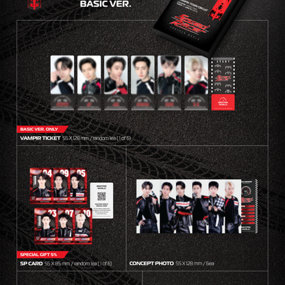 (PRE-ORDER) ENHYPEN - WORLD COUPON CARD COLLECTION (SPEED RACER BASIC VER.) - LightUpK