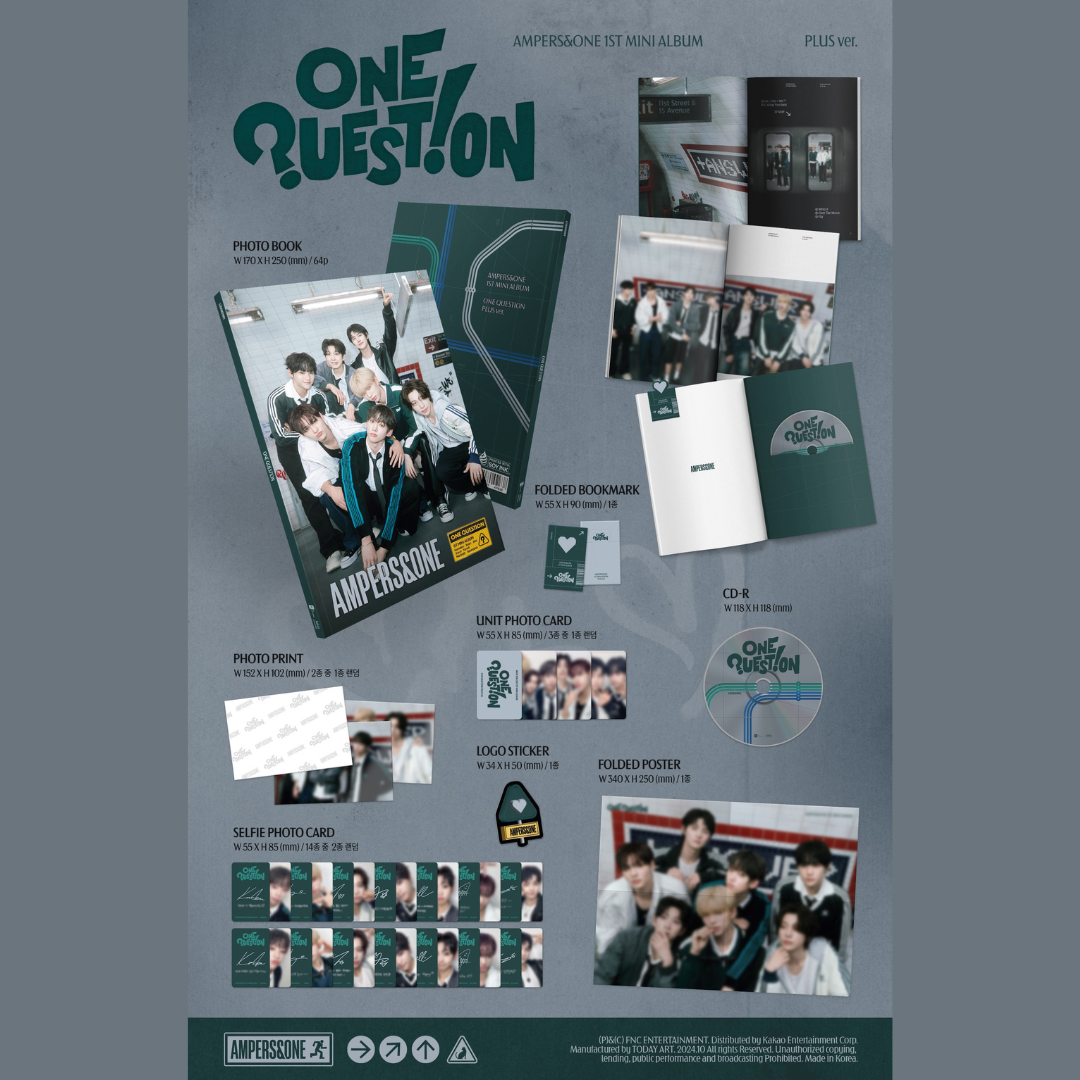 AMPERS&ONE - 1ST MINI ALBUM [ONE QUESTION] (2 VERSIONS)