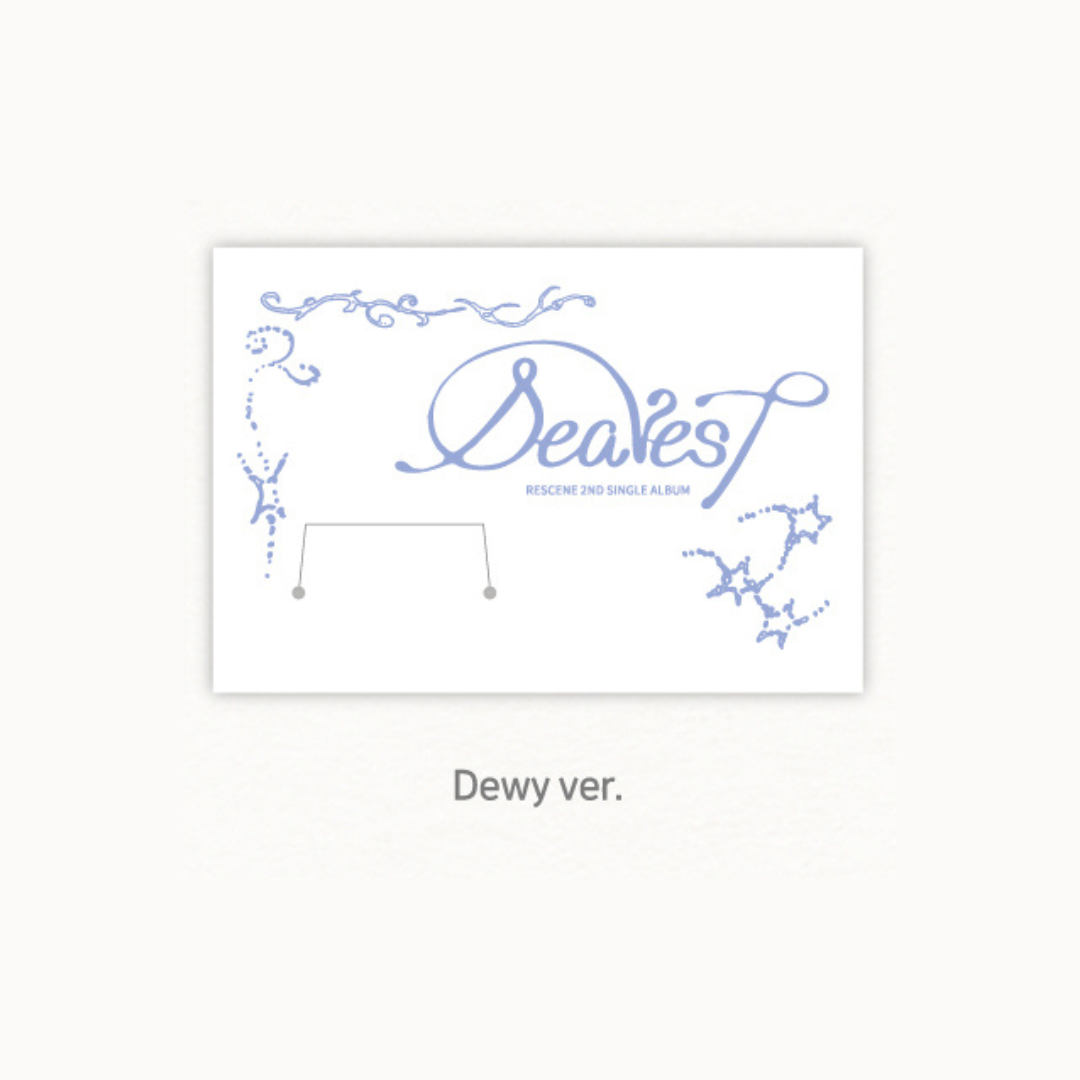 RESCENE - 2ND SINGLE [DEAREST] (QR VER.) (2 VERSIONS) - LightUpK