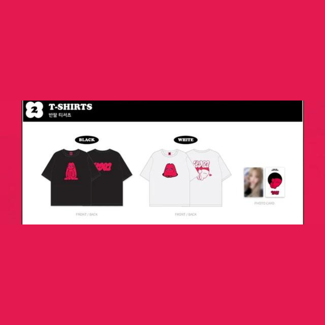 YUQI (G)I-DLE) - 02 T-SHIRTS / 1ST MINI ALBUM [YUQ1] MD (2 VERSIONS ...