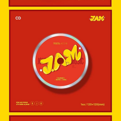 KIM JAE HWAN - J.A.M (6TH MINI ALBUM)