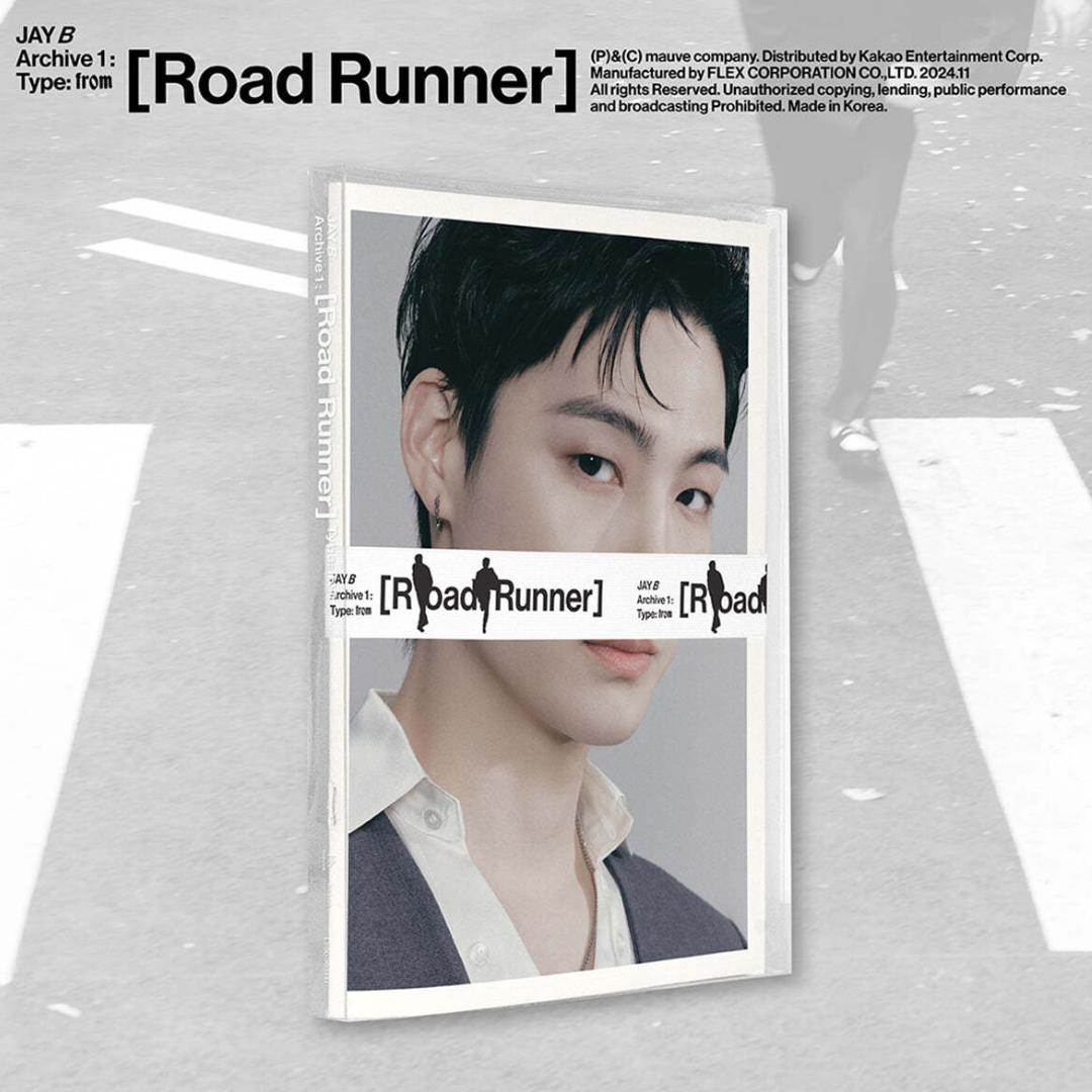 (PRE-ORDER) JAY B - 1ST ALBUM [ARCHIVE 1: [ROAD RUNNER]] (2 VERSIONS)