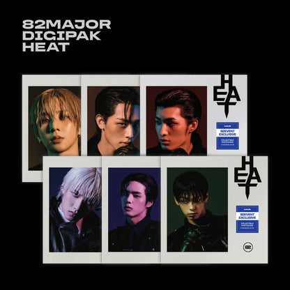 (PRE-ORDER) [hello82] [82EVENT EXCLUSIVE] 82MAJOR - HEAT (DIGIPACK) (6 VERSIONS)