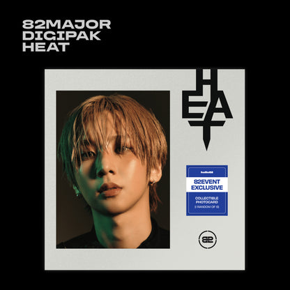 (PRE-ORDER) [hello82] [82EVENT EXCLUSIVE] 82MAJOR - HEAT (DIGIPACK) (6 VERSIONS)