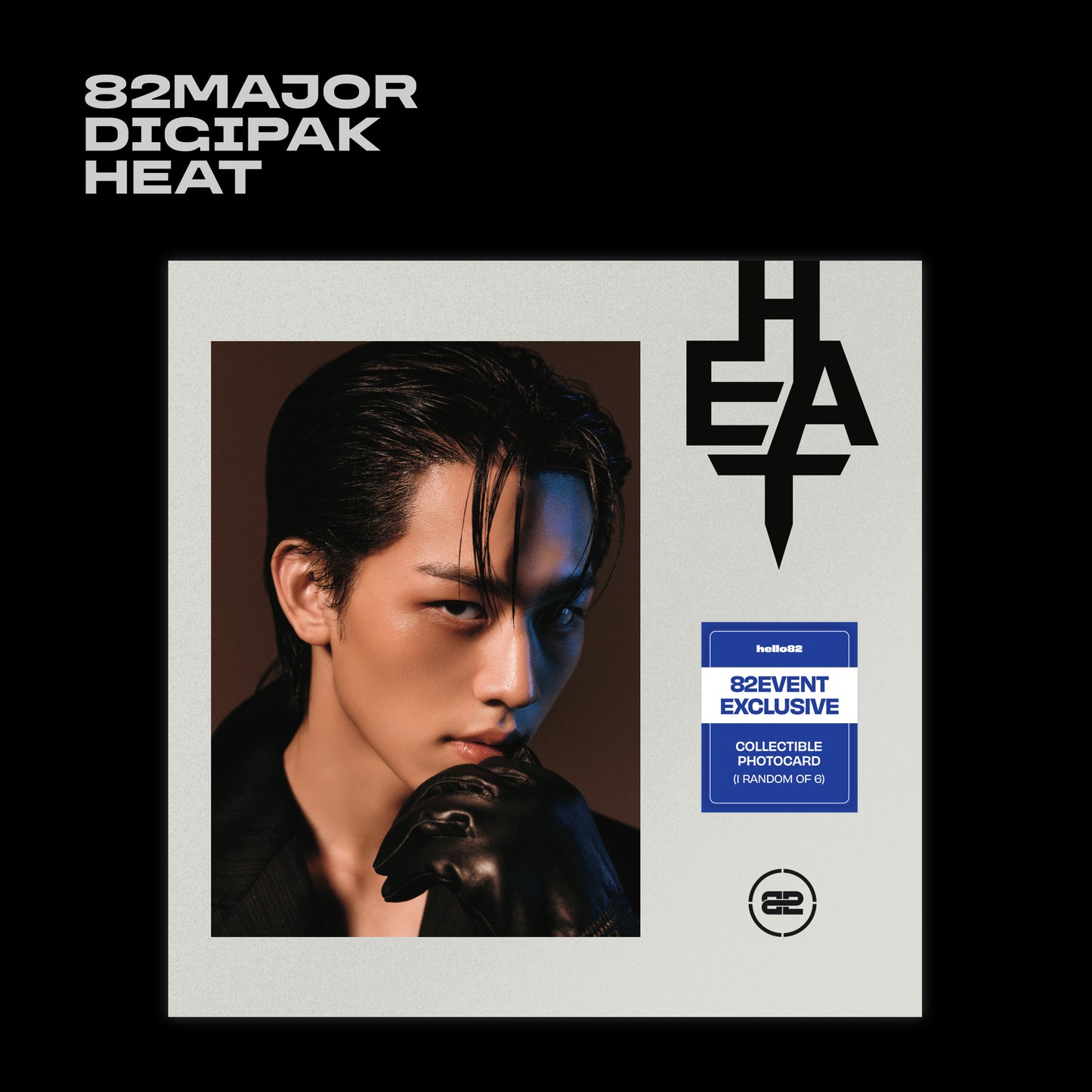 (PRE-ORDER) [hello82] [82EVENT EXCLUSIVE] 82MAJOR - HEAT (DIGIPACK) (6 VERSIONS)