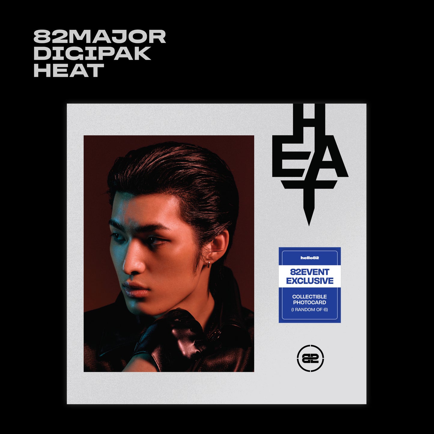 (PRE-ORDER) [hello82] [82EVENT EXCLUSIVE] 82MAJOR - HEAT (DIGIPACK) (6 VERSIONS)