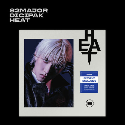 (PRE-ORDER) [hello82] [82EVENT EXCLUSIVE] 82MAJOR - HEAT (DIGIPACK) (6 VERSIONS)