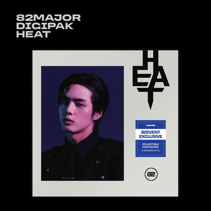(PRE-ORDER) [hello82] [82EVENT EXCLUSIVE] 82MAJOR - HEAT (DIGIPACK) (6 VERSIONS)