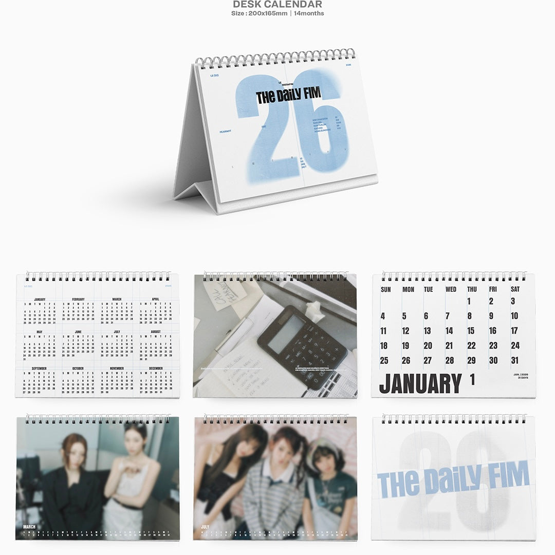 (PRE-ORDER) LE SSERAFIM - 2026 SEASON'S GREETINGS [THE DAILY FIM]